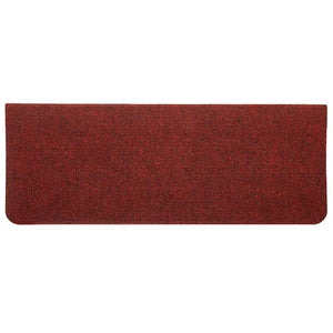 Selvklebende trappematter 30 stk rød 65x24,5x3,5 cm