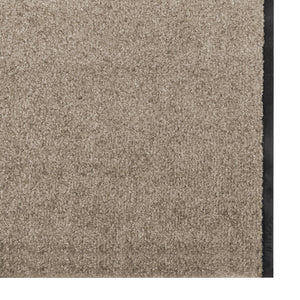 Dørmatte Rektangulær Beige 120x350 cm