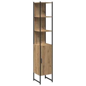 Baderomskap i Artisan Eik 33x33x185,5 cm Konstruert Tre