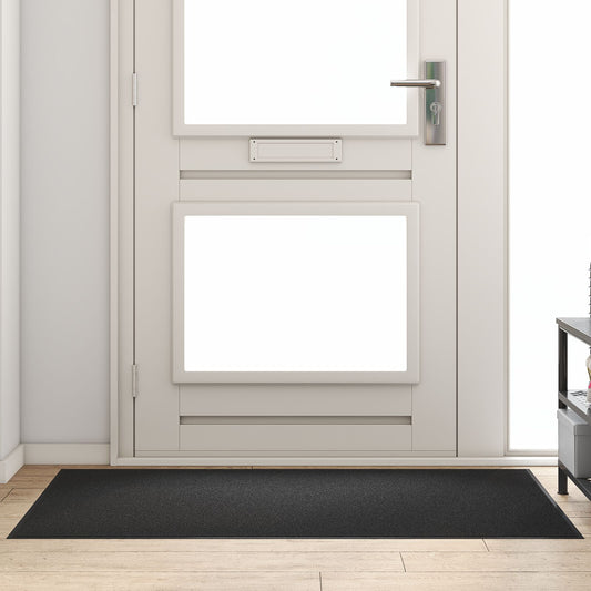 Dørmatte Rektangulær Svart 90x150 cm