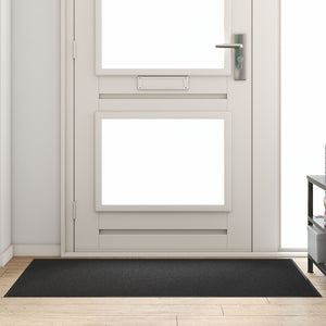 Dørmatte Rektangulær Svart 90x150 cm