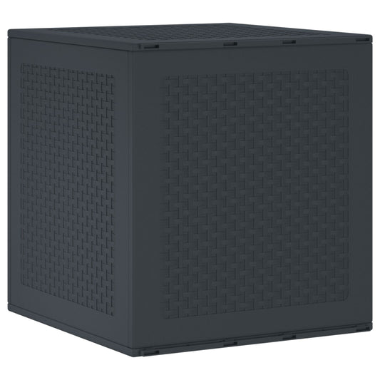 garden storage box Anthracite 55x53x57 cm PP