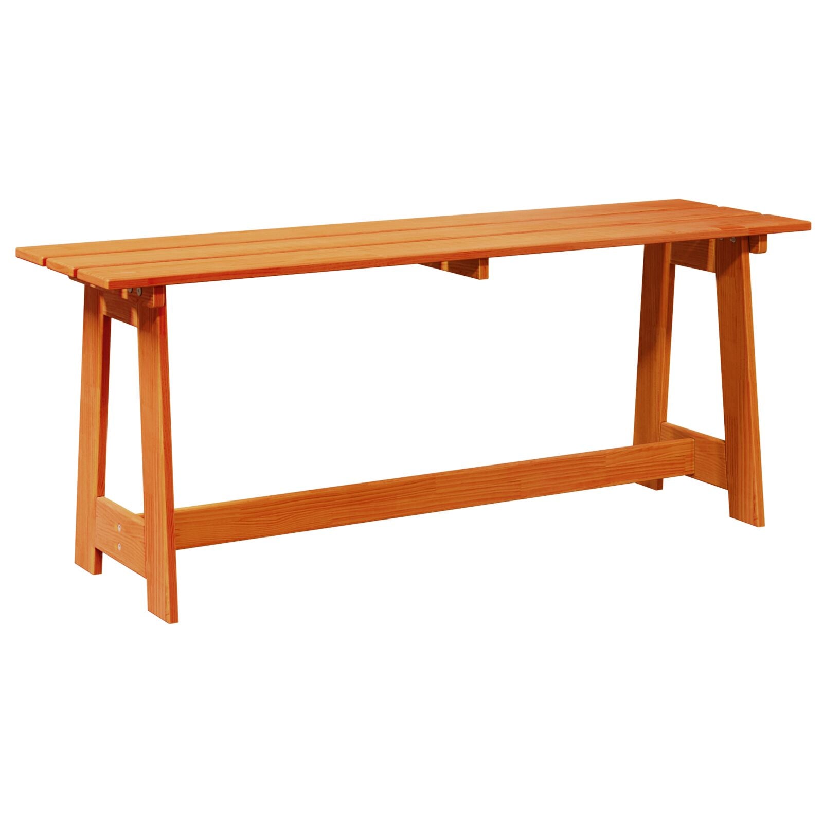 Outdoor Bench Acacia 119x35x47 cm Solid Wood Pine