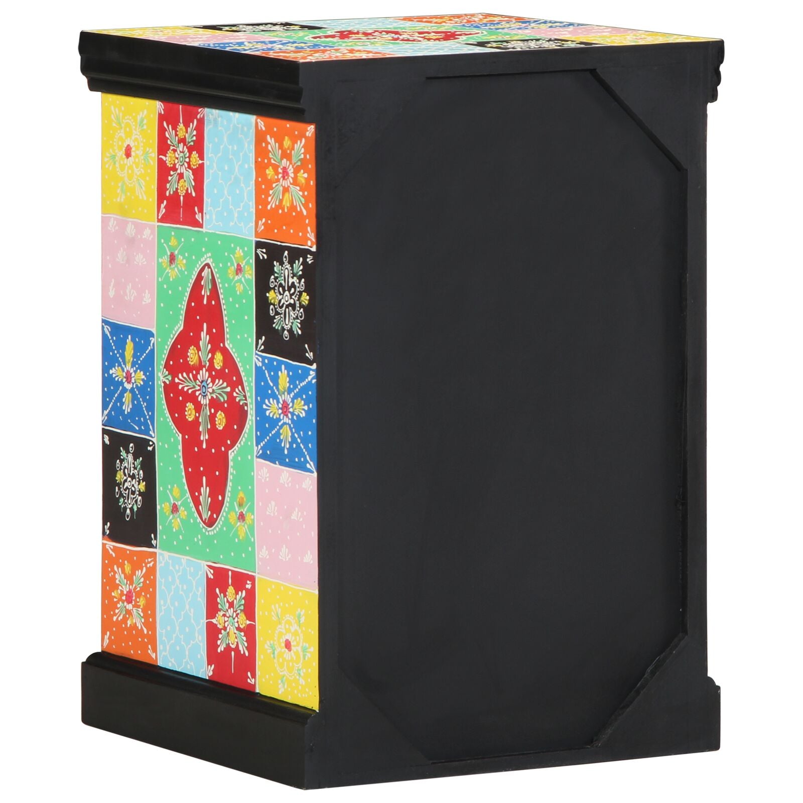 Skuffeskap Flerfarget 40x40x60 cm Solid Mangotre