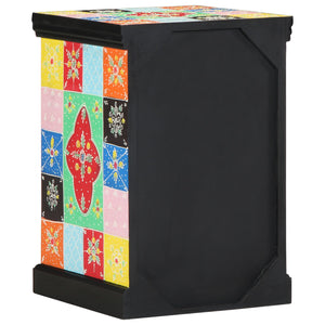 Skuffeskap Flerfarget 40x40x60 cm Solid Mangotre