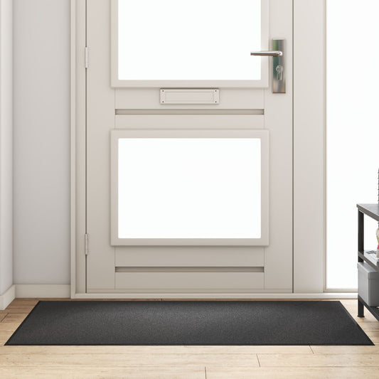 Dørmatte Rektangulær Antrasitt 90x150 cm