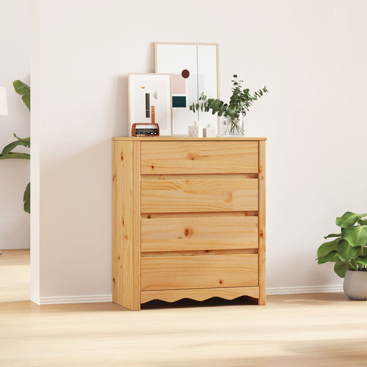 Kommode ""DRAMMEN"" 76,5x40x91 cm Solid Tre Furu
