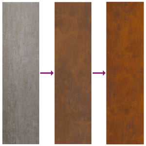 Fyrgrue Kvadratisk 80x80x40 cm Værbestandig Stål