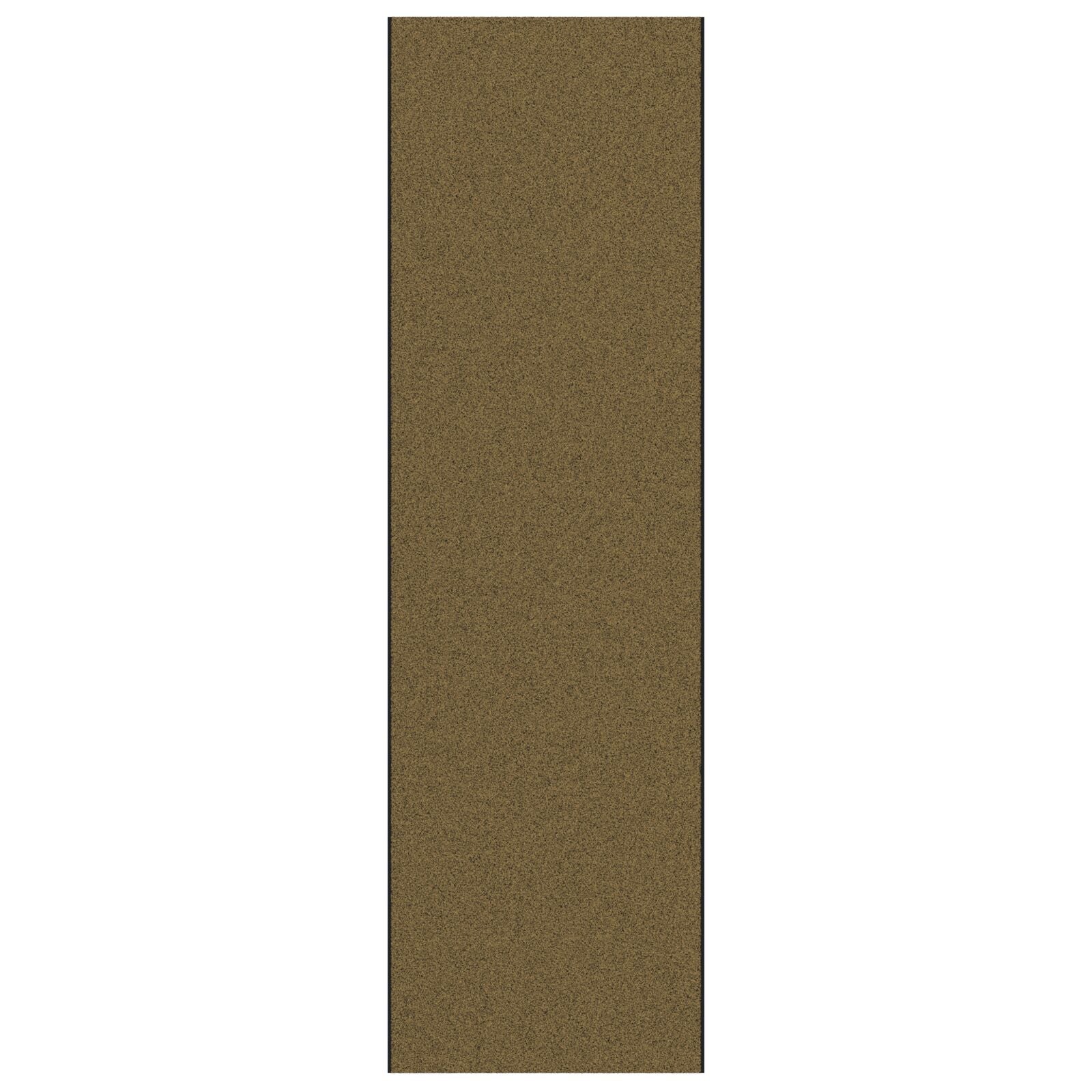 Dørmatte som kan vaskes, brun, 120x400 cm