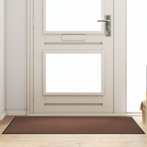 Dørmatte Rektangulær Brun 90x150 cm
