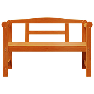 utendørsbenk akasie 119x76x44 cm massivt tre