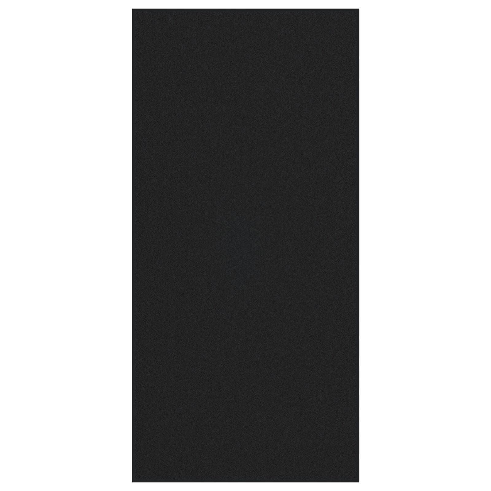 Dørmatte Rektangulær Svart 120x250 cm