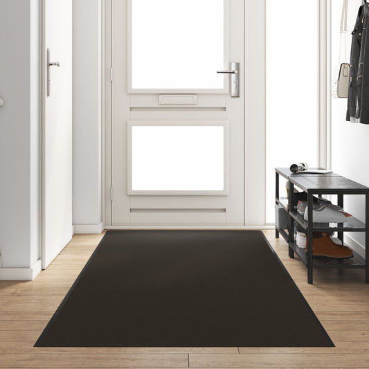 Dørmatte Vaskbar Svart 120x350 cm
