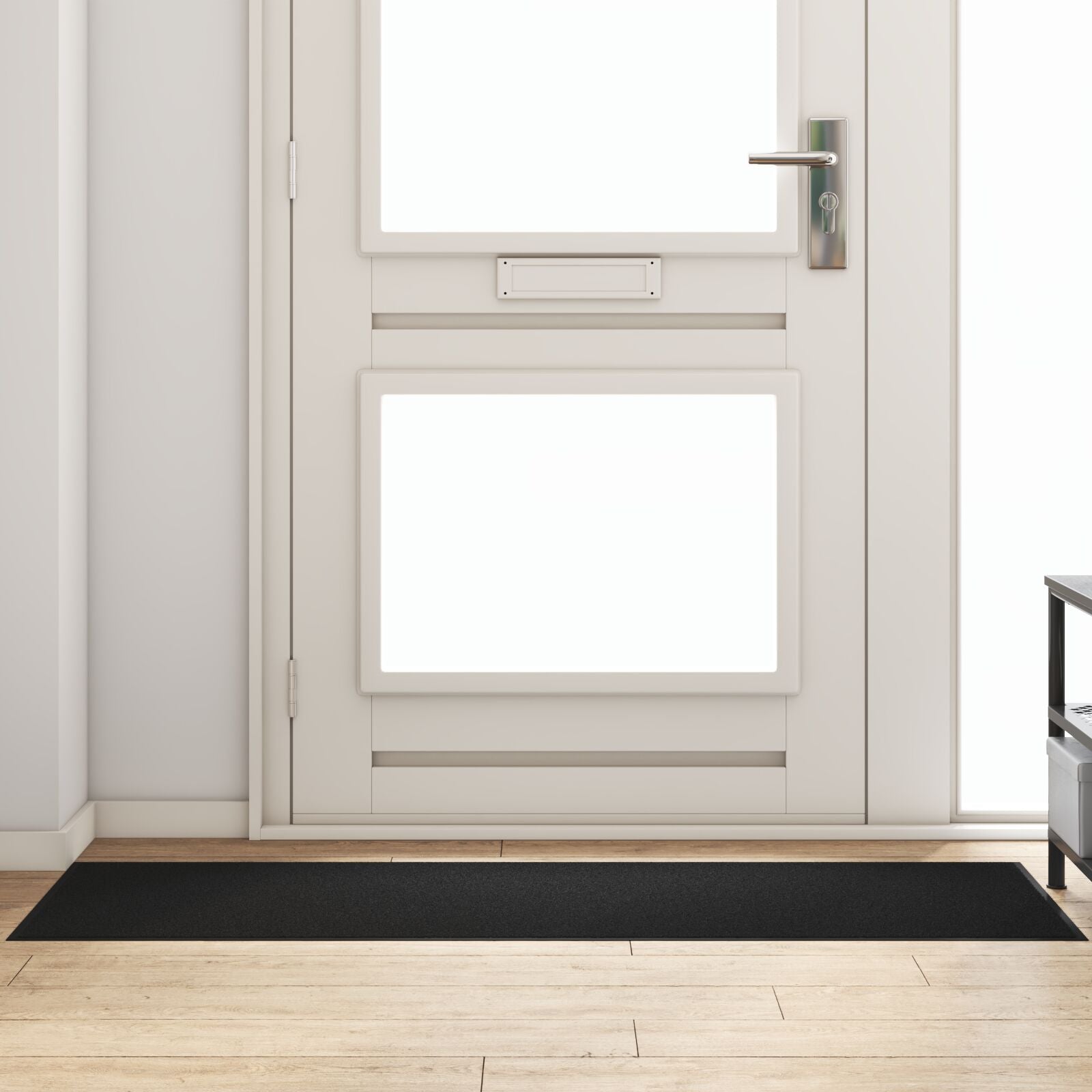 Dørmatte Rektangulær Svart 60x180 cm