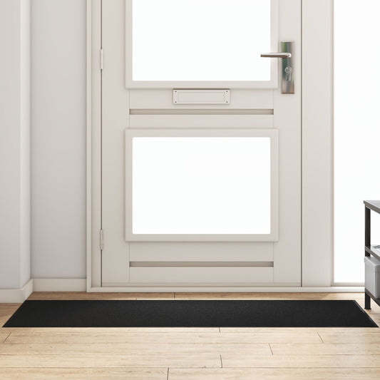 Dørmatte Rektangulær Svart 60x180 cm