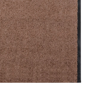 Dørmatte Rektangulær Brun 120x350 cm