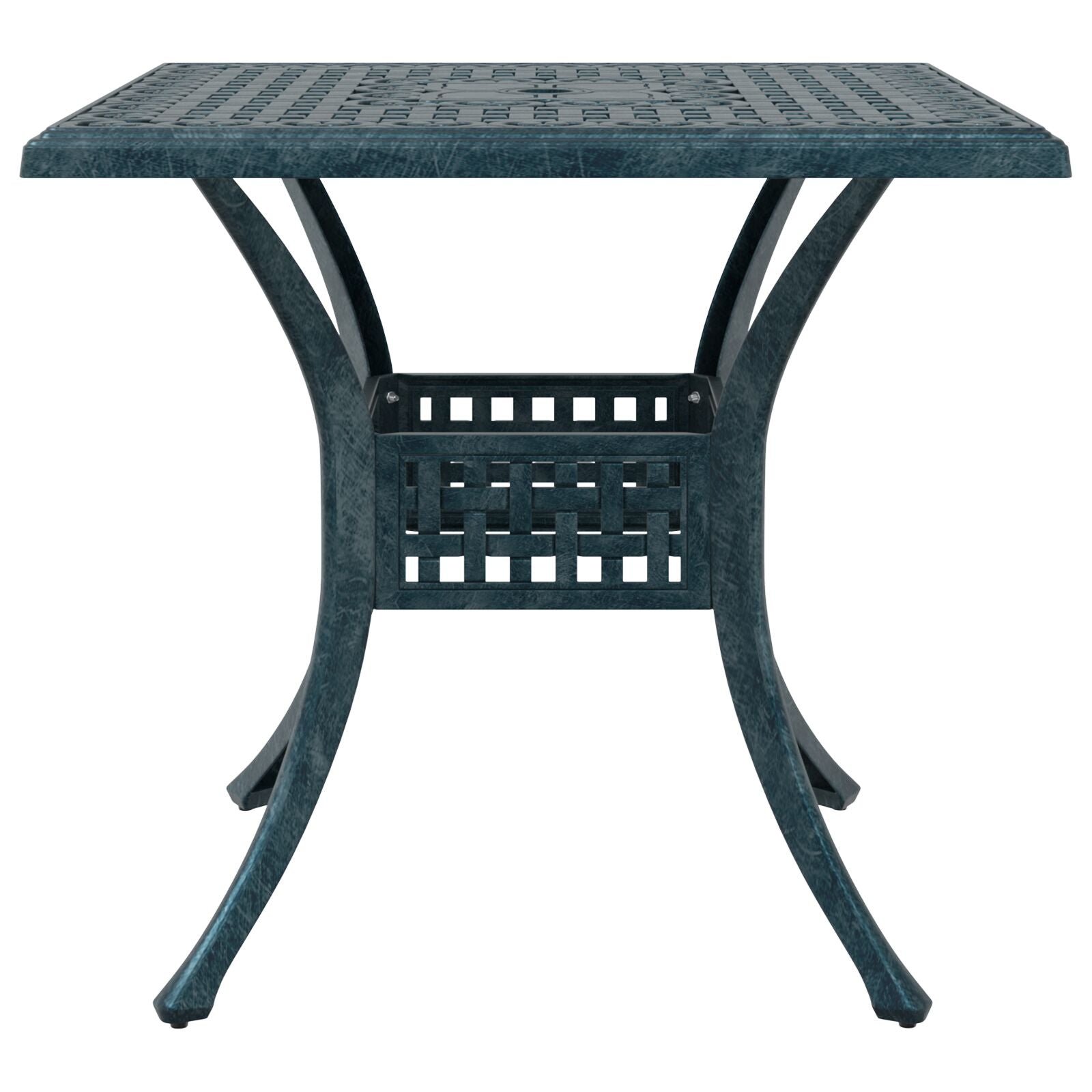 5-delt hagediningsett Grønn, støpt aluminium