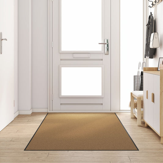 Dørmatte Vaskbar Krem 120x250 cm
