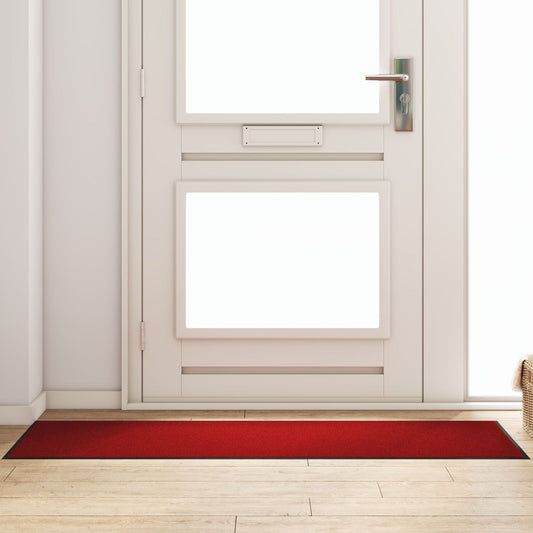 Dørmatte Rektangulær Rød 60x180 cm