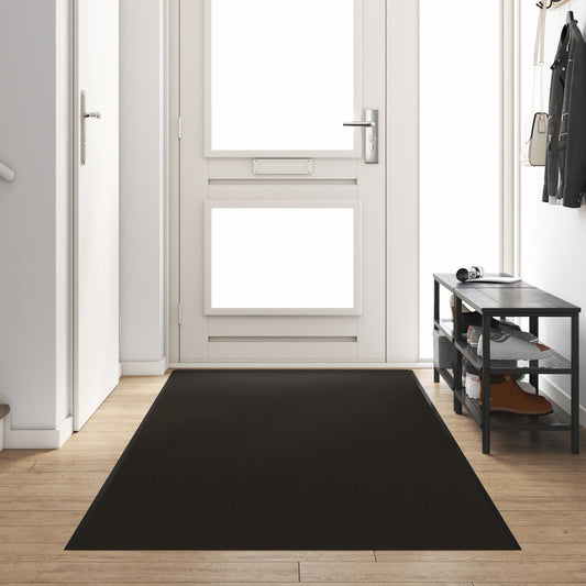 Dørmatte Rektangulær Svart 120x350 cm