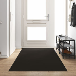 Dørmatte Rektangulær Svart 120x350 cm