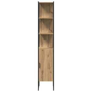 Baderomskap i Artisan Eik 33x33x185,5 cm Konstruert Tre