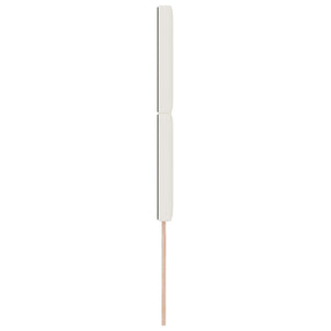 Sengegavl Enkel Design Krem 80 cm Cordfløyel