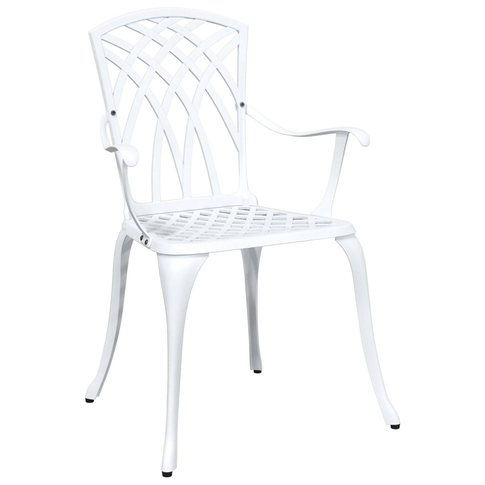 5 Delers Hagen spisebord Settl White Gjutet Aluminium