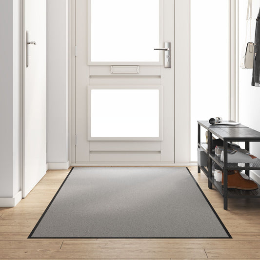 Dørmatte Rektangulær Grå 120x250 cm