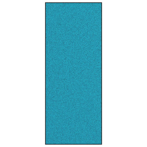 Dørmatte Vaskbar Cyan 120x300 cm