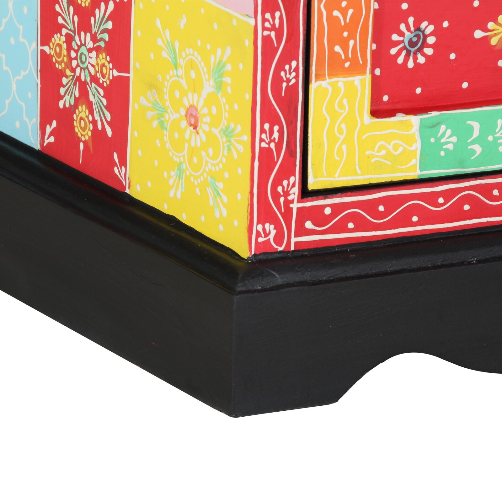 Skuffeskap Flerfarget 40x40x60 cm Solid Mangotre