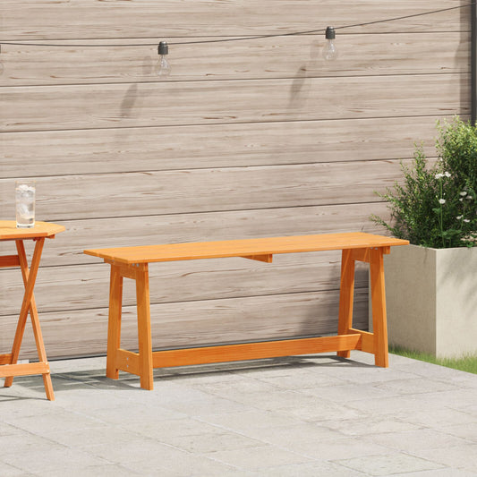 Utendørsbenk Akasie 119x35x47 cm Solid Tre Furu