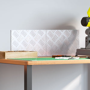 Aluminium Rutematter 2 stk Skli-sikker 30x20 cm