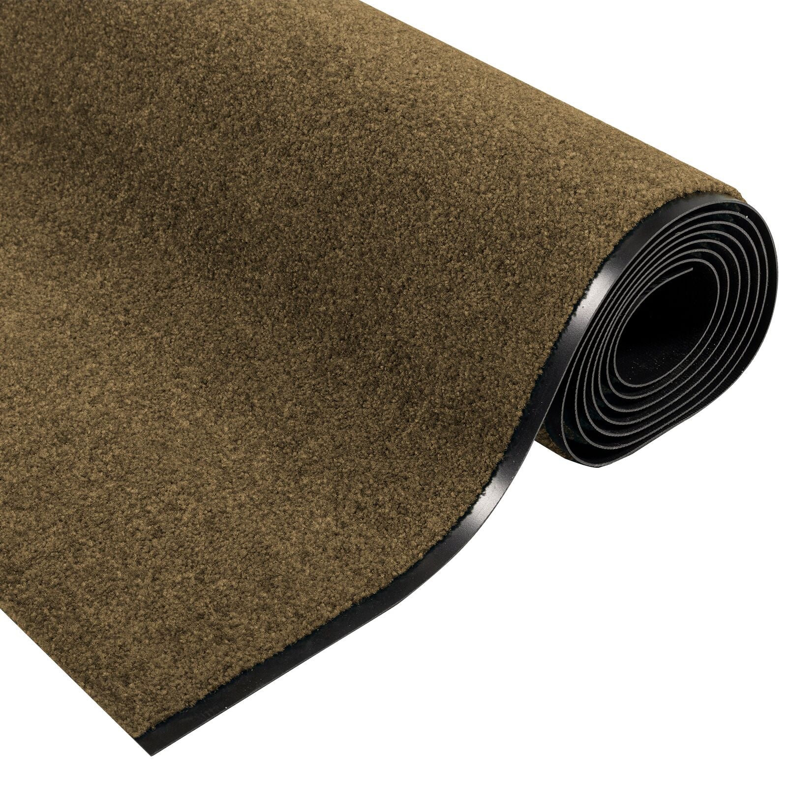 Dørmatte Vaskbar Brun 120x350 cm