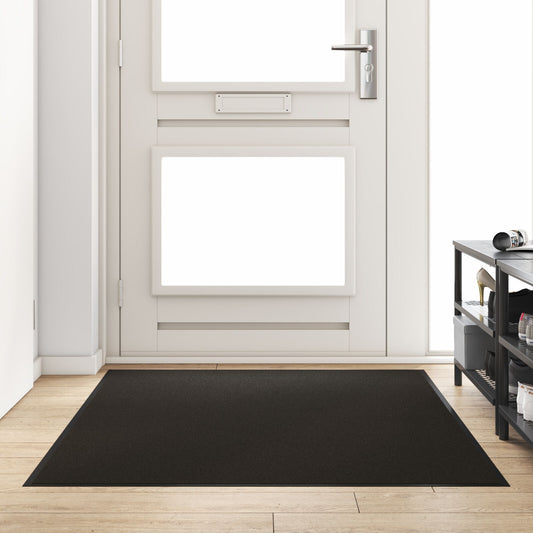 Dørmatte Rektangulær Svart 120x180 cm