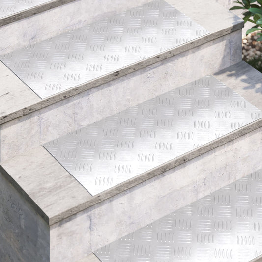 Aluminium Diamantplater 2 stk Anti-Sklidesign 70x30 cm