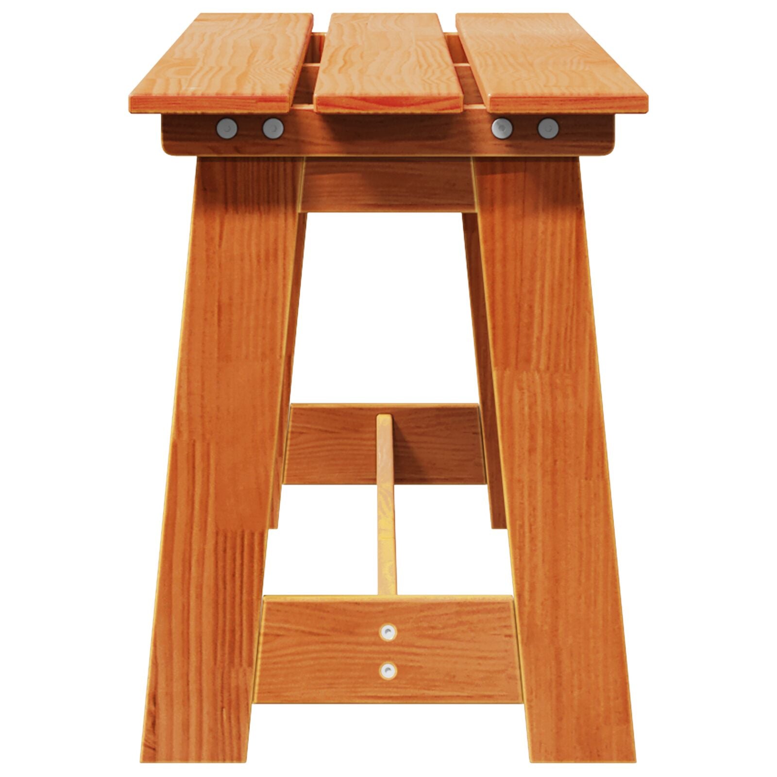 Outdoor Bench Acacia 119x35x47 cm Solid Wood Pine