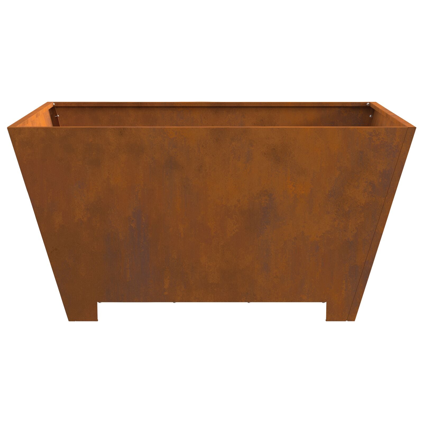 Fyrgrue Kvadratisk 80x80x40 cm Værbestandig Stål