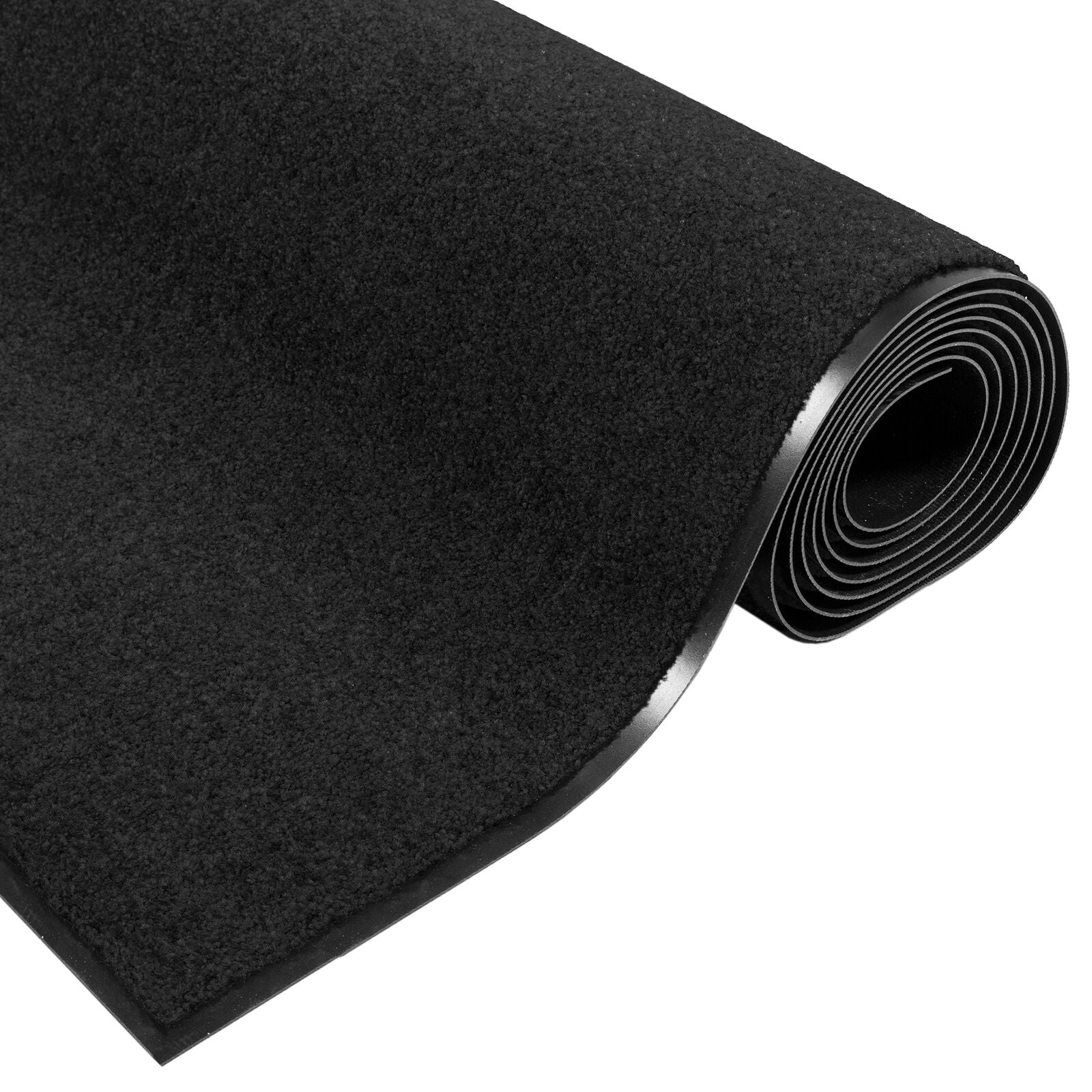 Dørmatte Rektangulær Svart 120x300 cm