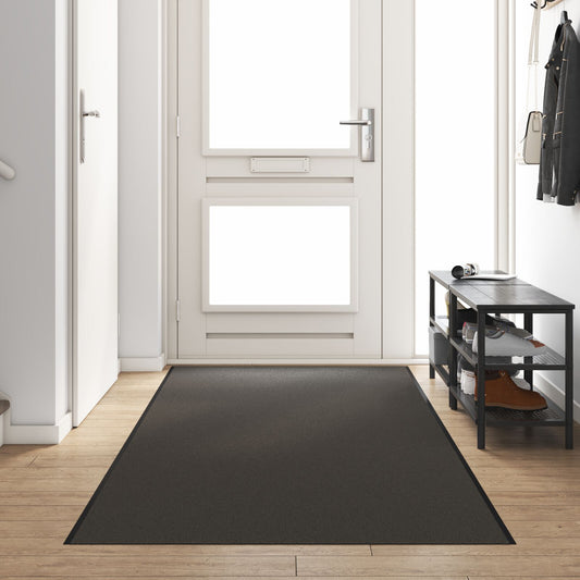 Dørmatte Rektangulær Antrasitt 120x350 cm