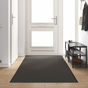 Dørmatte Rektangulær Antrasitt 120x350 cm